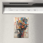 AIMANT NEON ROSE (In Situ (Lave-vaisselle))