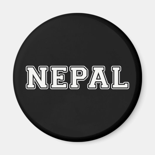 Aimant Népal (Devant)
