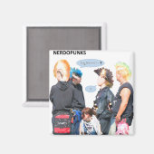 Aimant Nerdopunks (Recto/Verso)