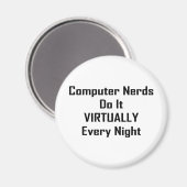 Aimant Nerds occupés (Recto/Verso)