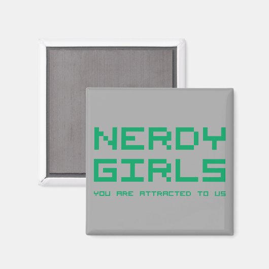 Aimant Nerdy Girls 2 (Recto/Verso)