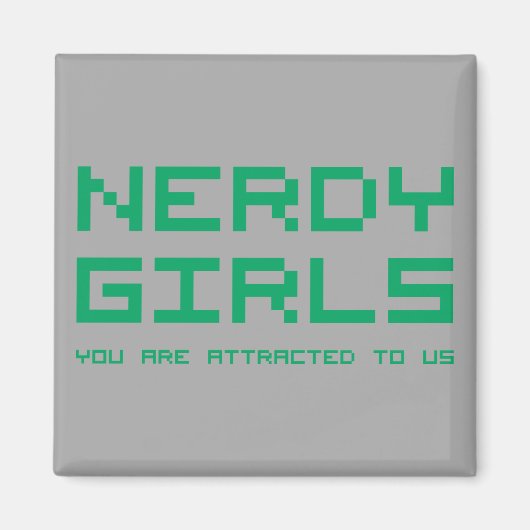 Aimant Nerdy Girls 2 (Devant)