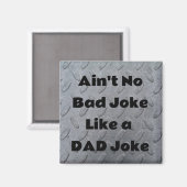 Aimant N'est pas une mauvaise blague comme une blague pap (Recto/Verso)