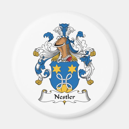 Aimant Nestler Family Crest (Devant)