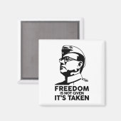 Aimant Nethaji Subash Chandra Bose cite le leader indien (Recto/Verso)