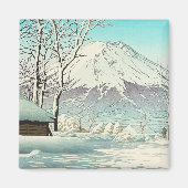 Aimant Nettoyage après neige à Oshiono Hasui Kawase (Devant)