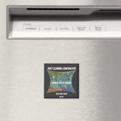Aimant Nettoyage des poussières Logo Uniforme (In Situ (Lave-vaisselle))