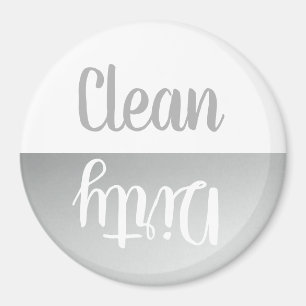 Aimant Nettoyant  Script en acier inoxydable