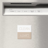 Aimant Nettoyer Dirty indicateur lave-vaisselle réversibl (In Situ (Lave-vaisselle))