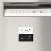 Aimant Nettoyer Dirty indicateur réversible lave-vaissell (In Situ (Lave-vaisselle))