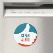 Aimant Nettoyer Lave-vaisselle sale Pouce d'aimant vers l (In Situ (Lave-vaisselle))