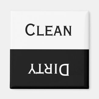 Aimant Nettoyer le sec (noir et blanc)