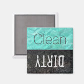 Aimant Nettoyer | Plats salés Lave vaisselle (Recto/Verso)