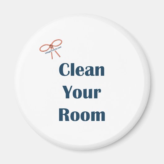 Aimant Nettoyer vos rappels de chambre (Devant)