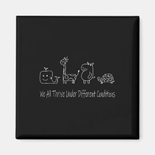 Aimant Neurodiversité Nous Avons Tous Été Sous Différents