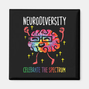 Aimant Neurodiversité Sensibilisation sur l'autisme Cerve