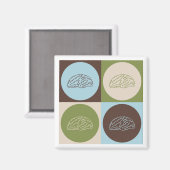 Aimant Neurologie Pop Art (Recto/Verso)