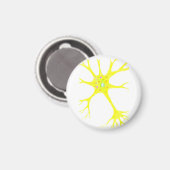 Aimant neurone jaune (Recto/Verso)