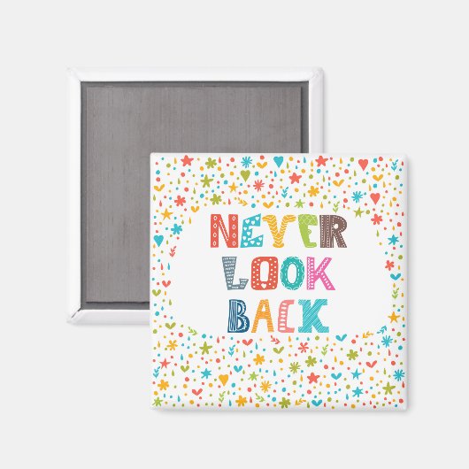 Aimant Never Look (Recto/Verso)