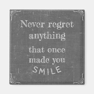 Aimant Never récet anything