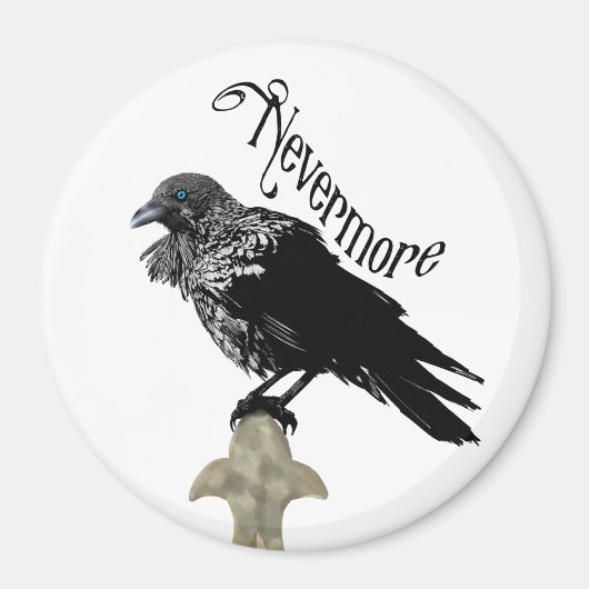 Aimant Nevermore Raven (Devant)