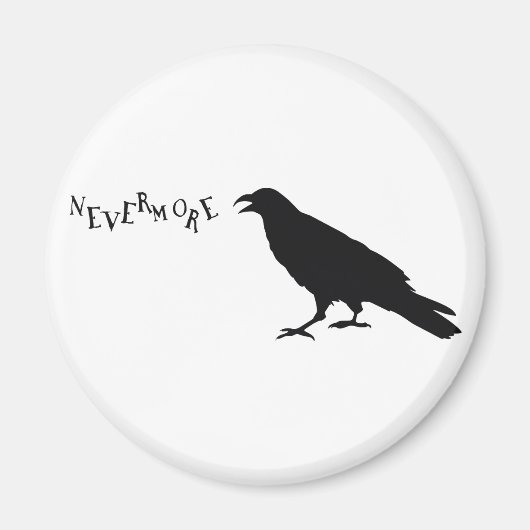 Aimant Nevermore Raven (Devant)