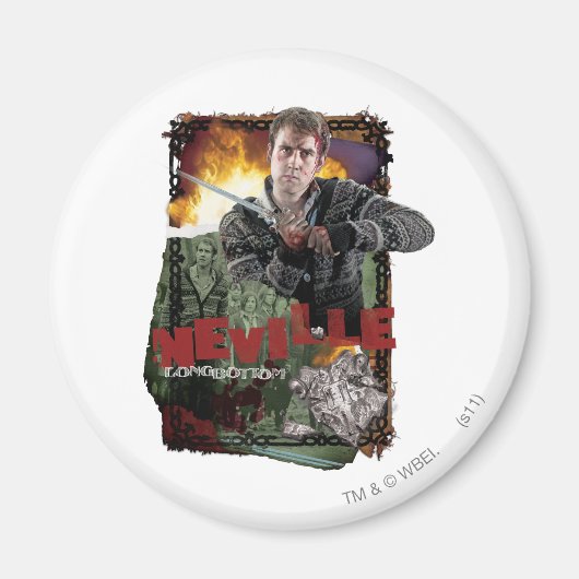Aimant Neville Longbottom Collage 2 (Devant)