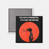 Aimant New Afro Samurai Manga Anime Cartoon Tee (Recto/Verso)