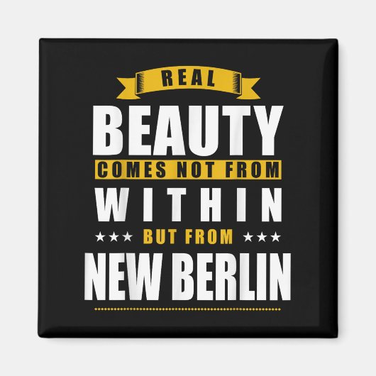Aimant New Berlin - Funny D City Gift  (Devant)