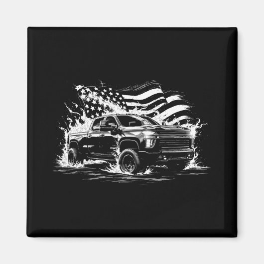 Aimant New Body Style Silverado Truck 2500 Crew Cab Patri (Devant)