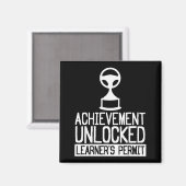 Aimant New Driver Learner Permit Driving School - Driver' (Recto/Verso)