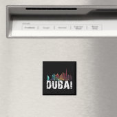 Aimant New Dubai Love Skyline Uni For Holidays In Dubai  (In Situ (Lave-vaisselle))