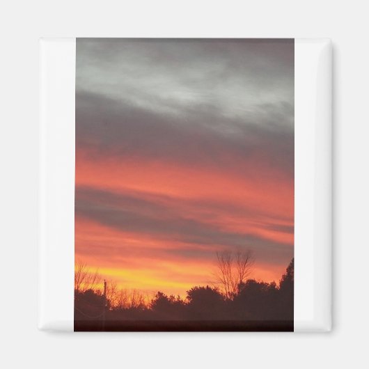 Aimant New England Sunset (Devant)