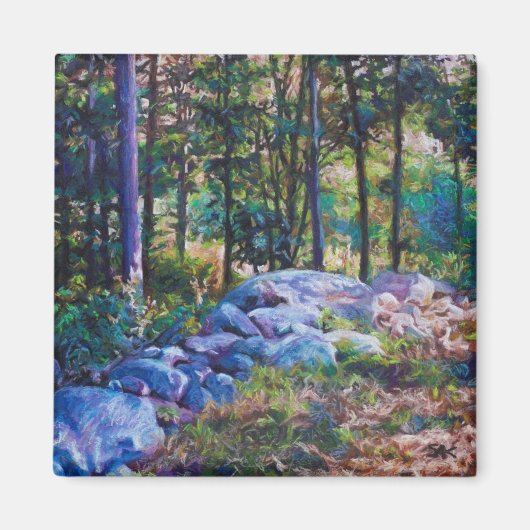 Aimant New England Woods (Devant)