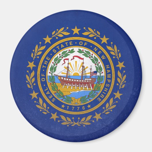 Aimant New Hampshire (Devant)