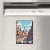 Aimant New Hampshire Portsmouth Travel (In Situ (Lave-vaisselle))
