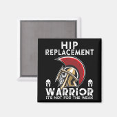 Aimant New Hip Replacement Men Women Warrior Awareness Gi (Recto/Verso)