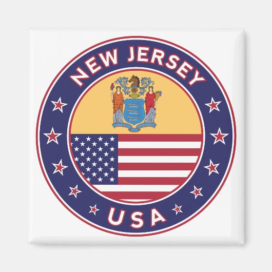 Aimant New Jersey (Devant)