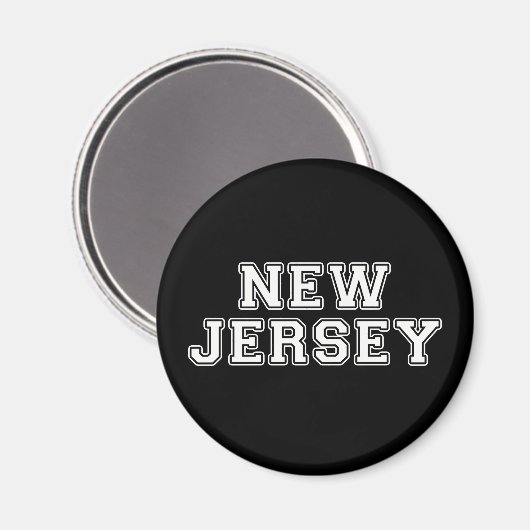 Aimant New Jersey (Recto/Verso)