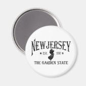 Aimant New Jersey (Recto/Verso)
