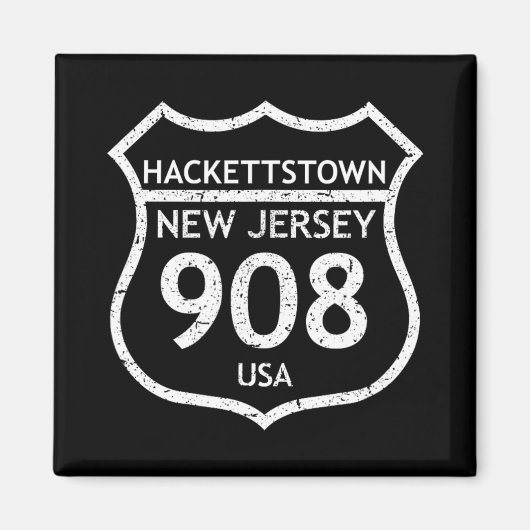 Aimant New Jersey Area Code 908 Hackettstown, Nj Home Sta (Devant)