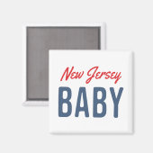 Aimant New Jersey Baby (Recto/Verso)