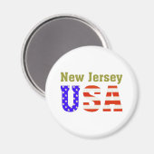 Aimant New Jersey USA ! (Recto/Verso)