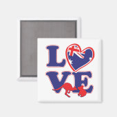 Aimant NEW-Love-From-Australia-Heart-and-Animals (Recto/Verso)