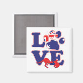 Aimant NEW-Love-From-Australia-with-Animals (Recto/Verso)