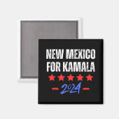 Aimant New Mexico For Kamala 2024 Dnc Kamala Harris Suprt (Recto/Verso)