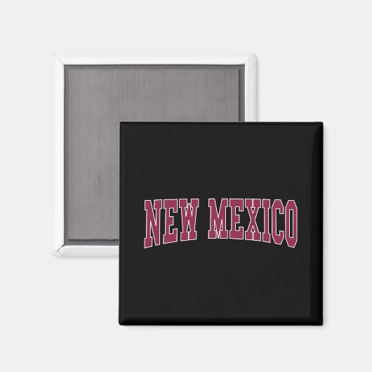 Aimant New Mexico - Throwback Design - Clic  (Recto/Verso)