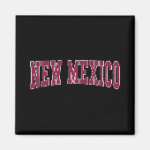 Aimant New Mexico - Throwback Design - Clic  (Devant)