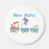 Aimant New Nana - Train Tshirts et cadeaux (Devant)