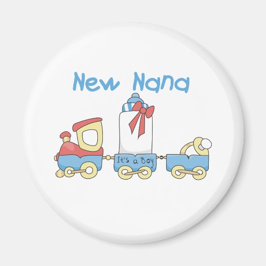 Aimant New Nana - Train Tshirts et cadeaux (Devant)